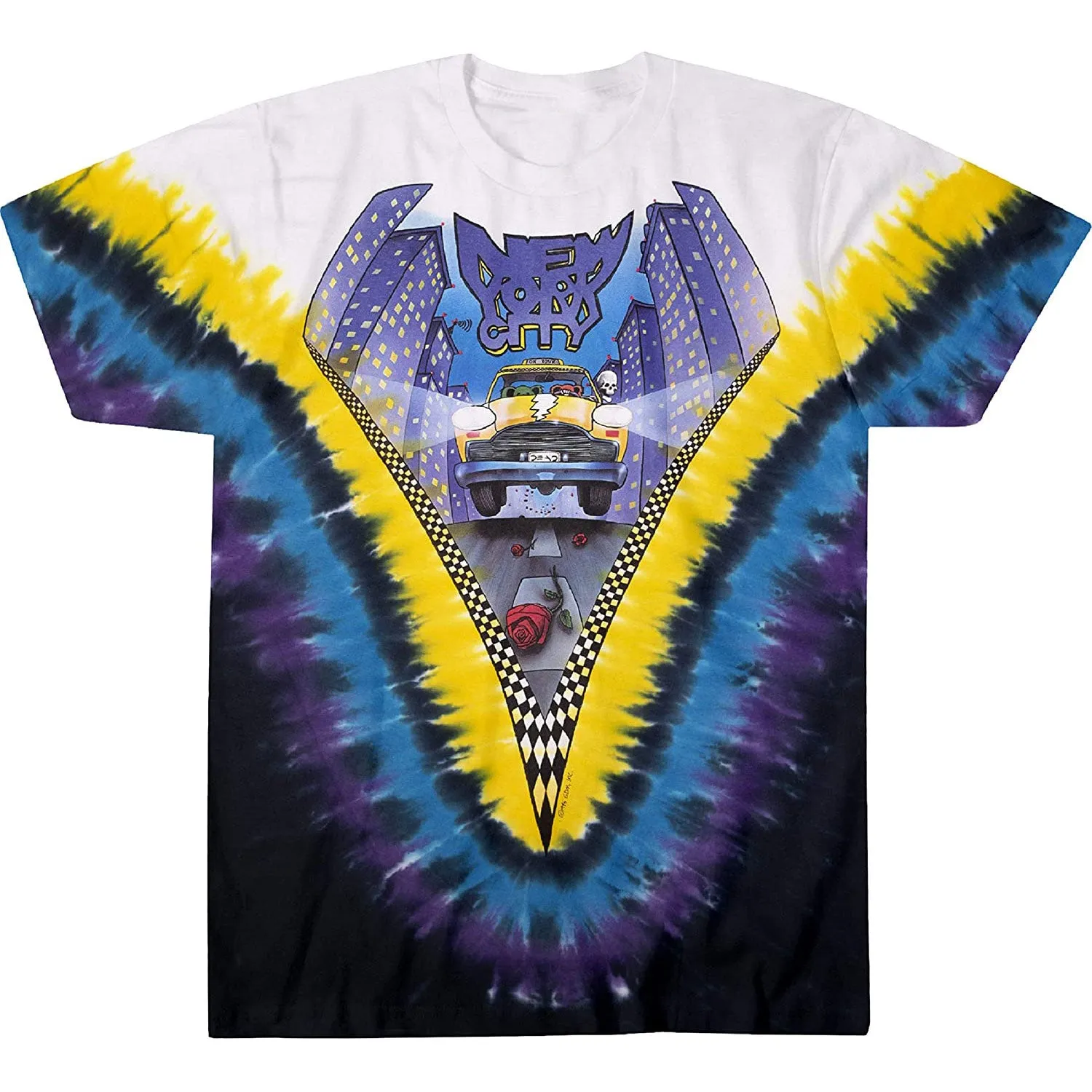 Grateful Dead - Taxi Tie Dye Mens T Shirt sold by Old Glory