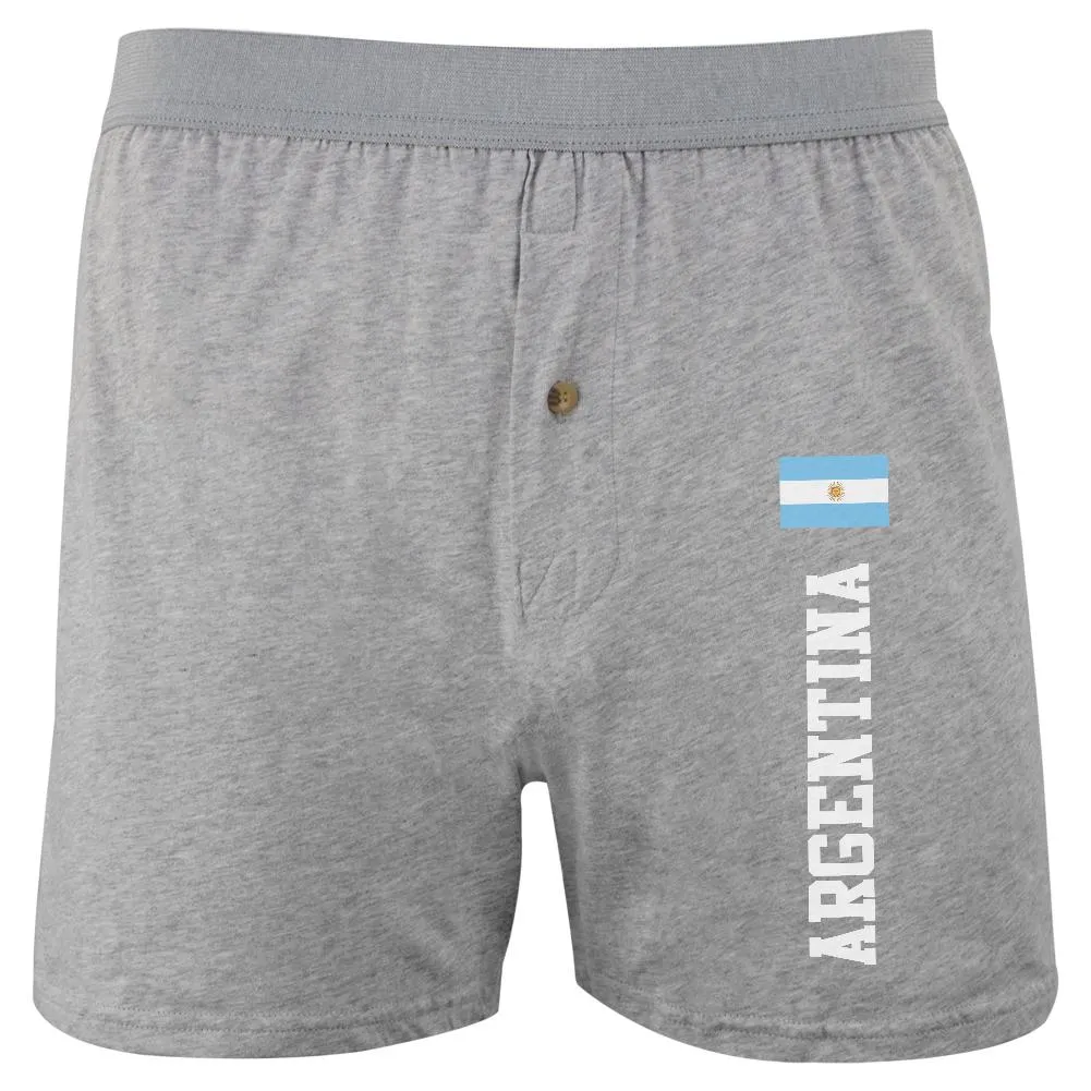 Aregentina World Cup Soft Knit Boxer sold by Old Glory