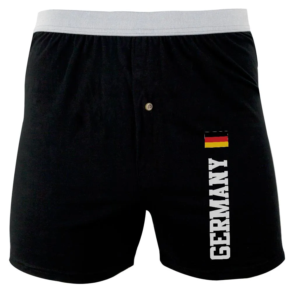 Oktoberfest Germany Flag World Cup Soft Knit Boxer sold by Old Glory