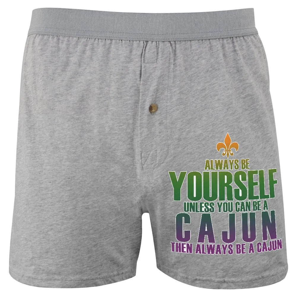 Mardi Gras Always Be Yourself Cajun Soft Knit Boxer sold by Old Glory product image thumbnail 2