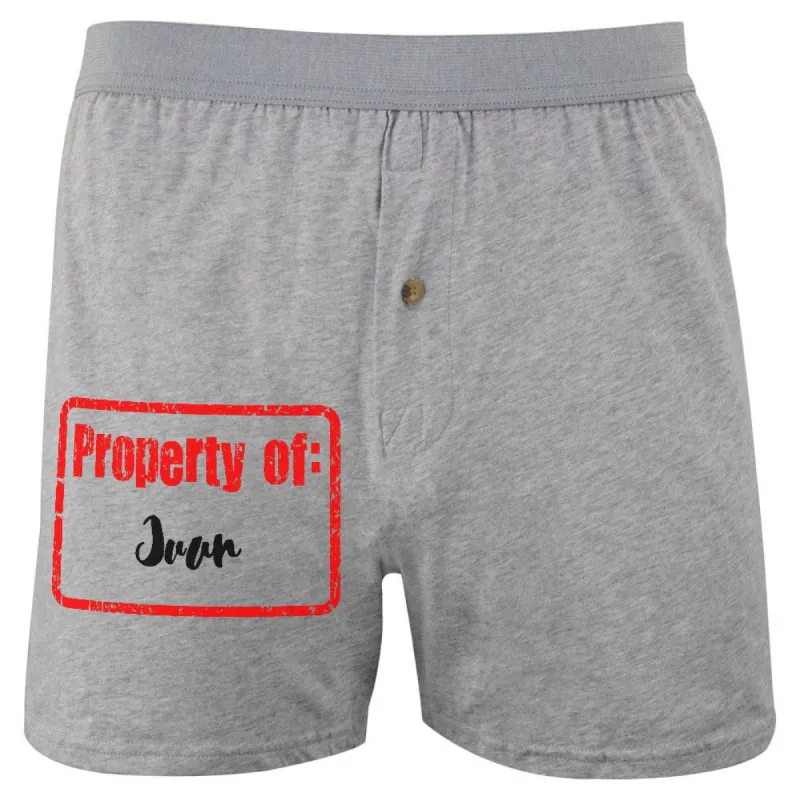 Property of Juan Soft Knit Boxer sold by Old Glory