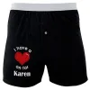 I Have a Heart On for Karen Soft Knit Boxer sold by Old Glory