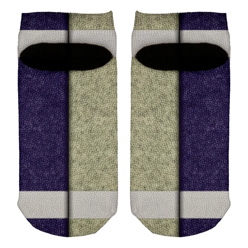Fantasy Football Team Navy and Gold All Over Adult Ankle Socks sold by Old Glory product image thumbnail 2