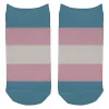 LGBT Transgender Pride Flag All Over Adult Ankle Socks sold by Old Glory
