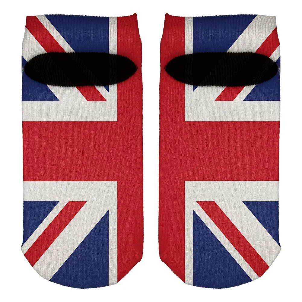 British Flag Union Jack All Over Adult Ankle Socks sold by Old Glory product image thumbnail 2