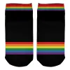 LGBT Proud Rainbow Gay Pride Flag All Over Adult Ankle Socks sold by Old Glory