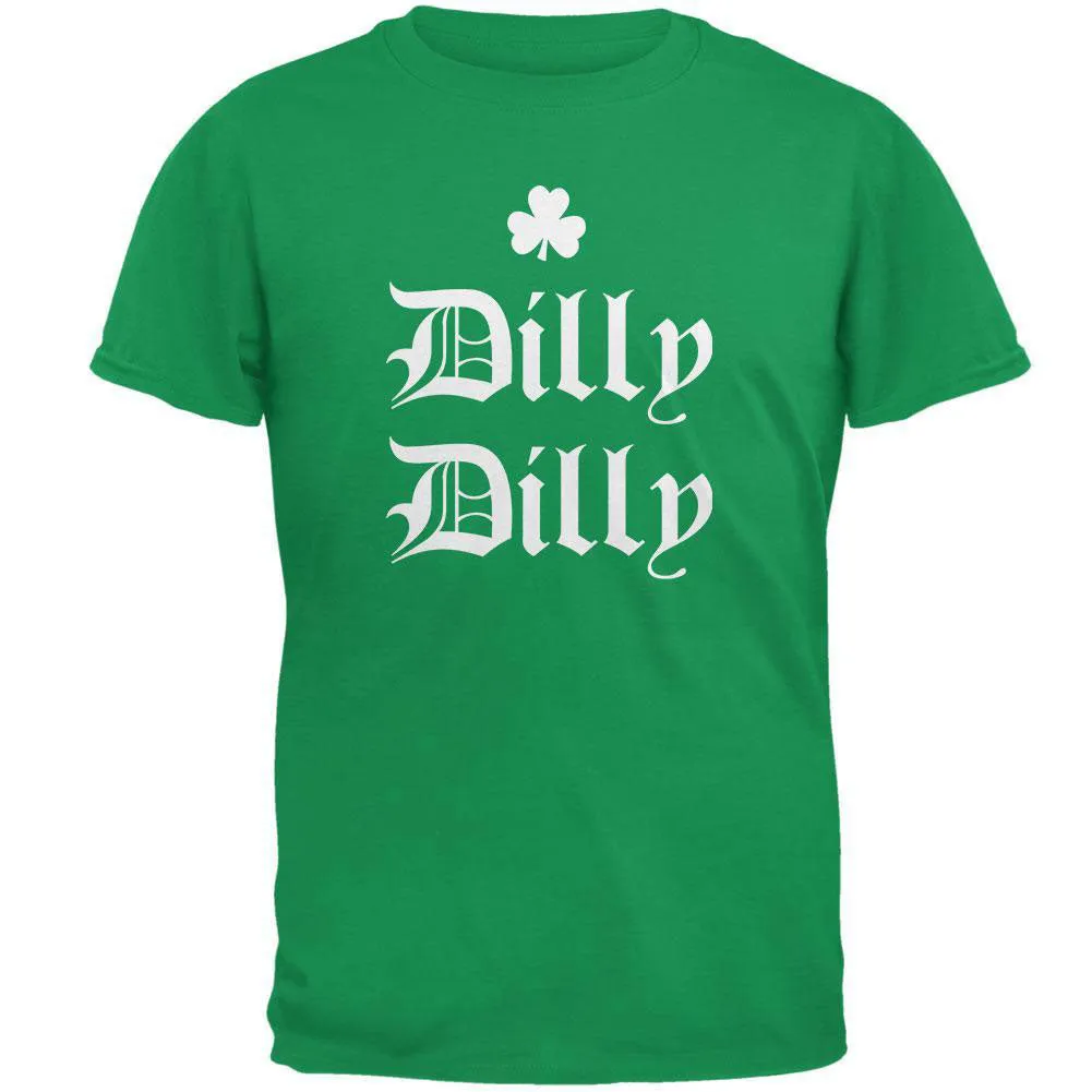 St. Patricks Day Dilly Dilly Shamrock Mens T-Shirt and Shamrock Bottle Opener Combo sold by Old Glory product image thumbnail 2