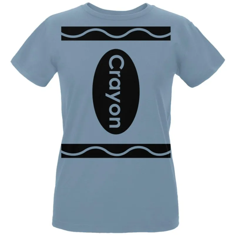 Halloween Crayon Costume Womens Organic T Shirt sold by Old Glory