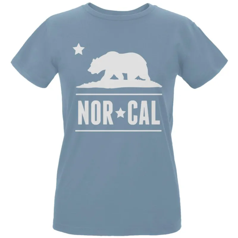 California Republic NorCal Womens Organic T Shirt sold by Old Glory