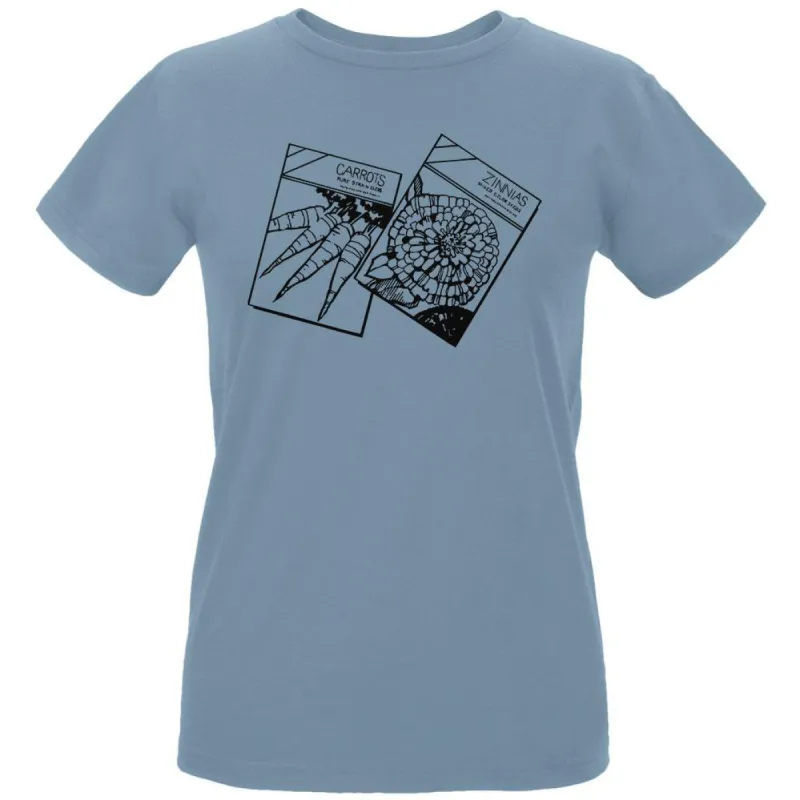 Gardening Seeds Seed Packets Womens Organic T Shirt sold by Old Glory