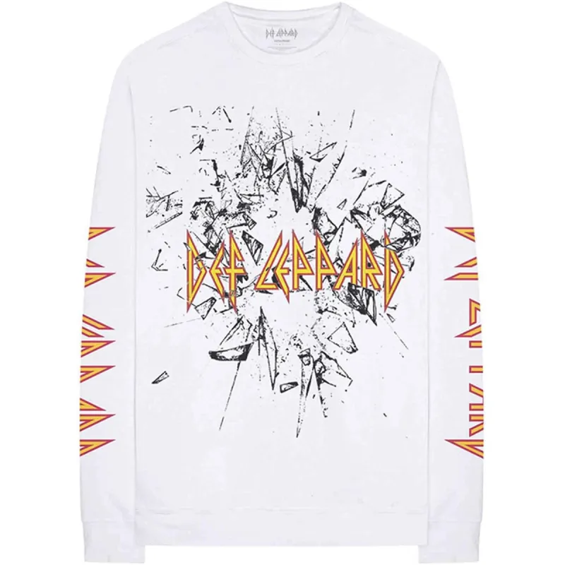 Def Leppard - Shatter Mens Long Sleeve T Shirt sold by Old Glory