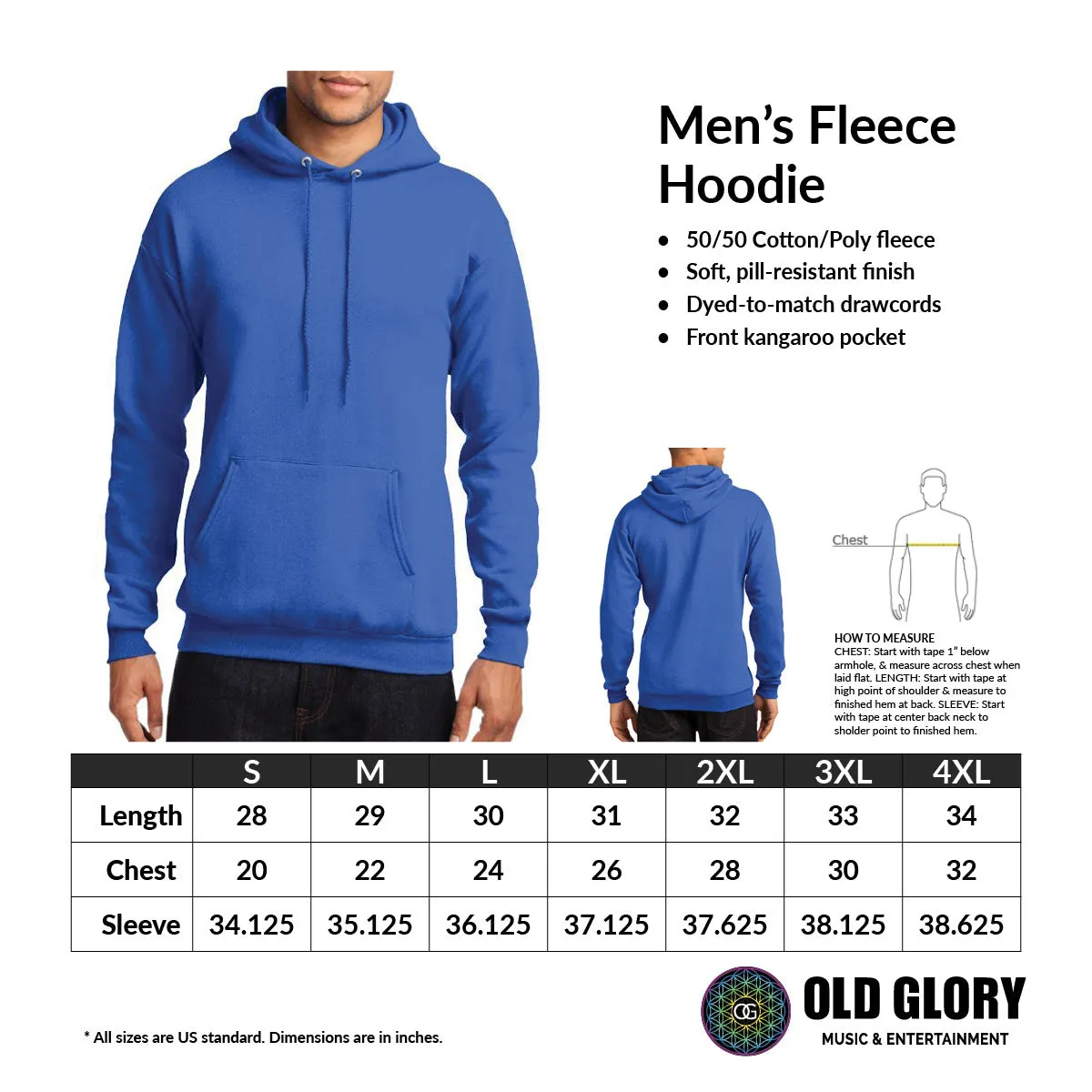 Slayer - Fire Skull Mens Pullover Hoodie sold by Old Glory product image thumbnail 2