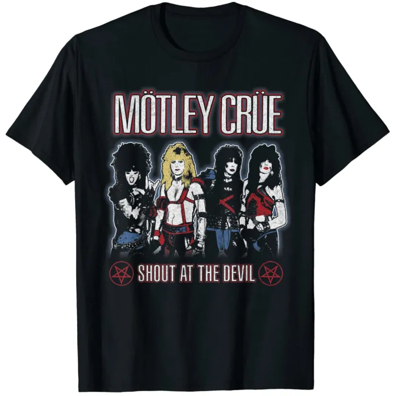 Motley Crue - Shout at the Devil Mens T Shirt sold by Old Glory