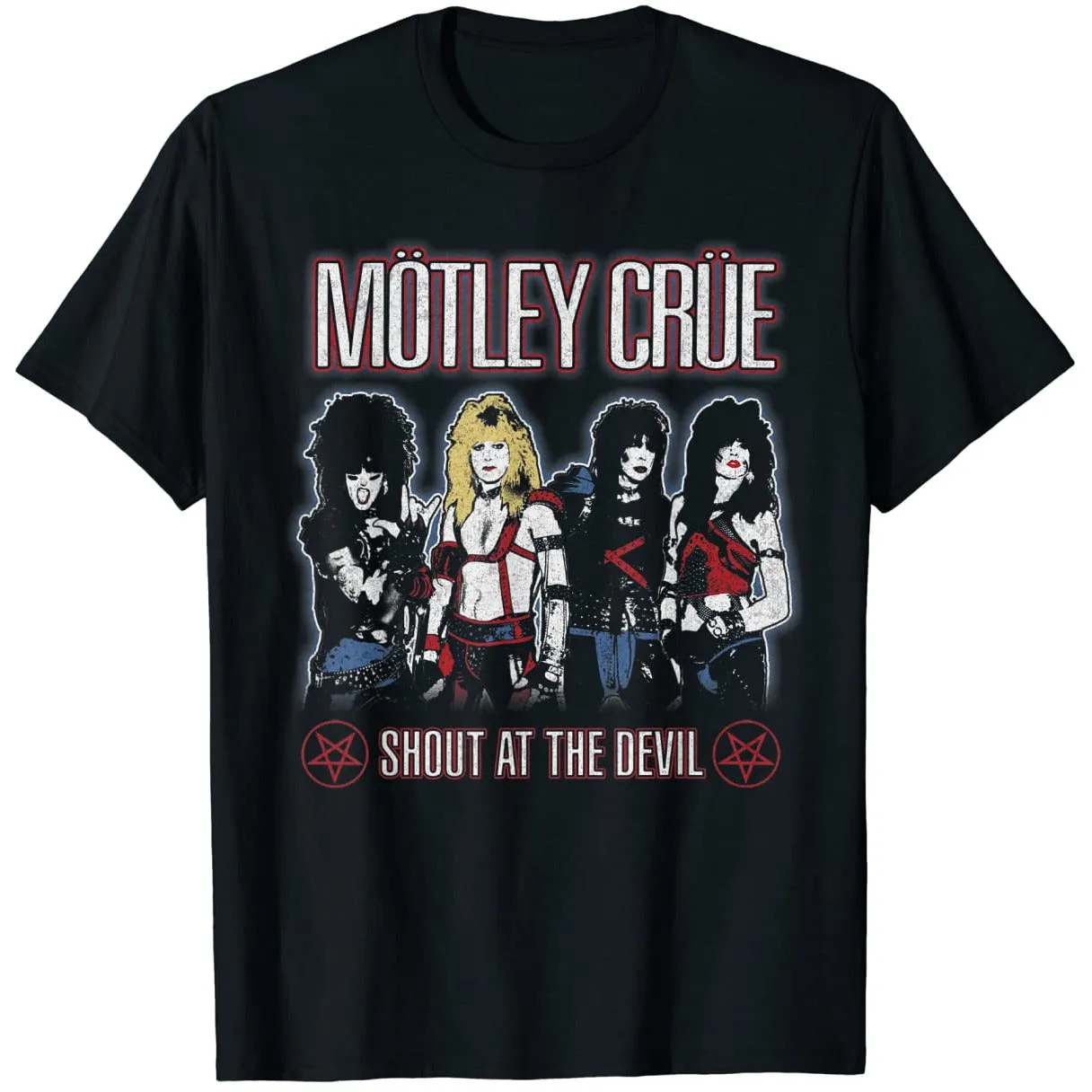 Motley Crue - Shout at the Devil Mens T Shirt sold by Old Glory
