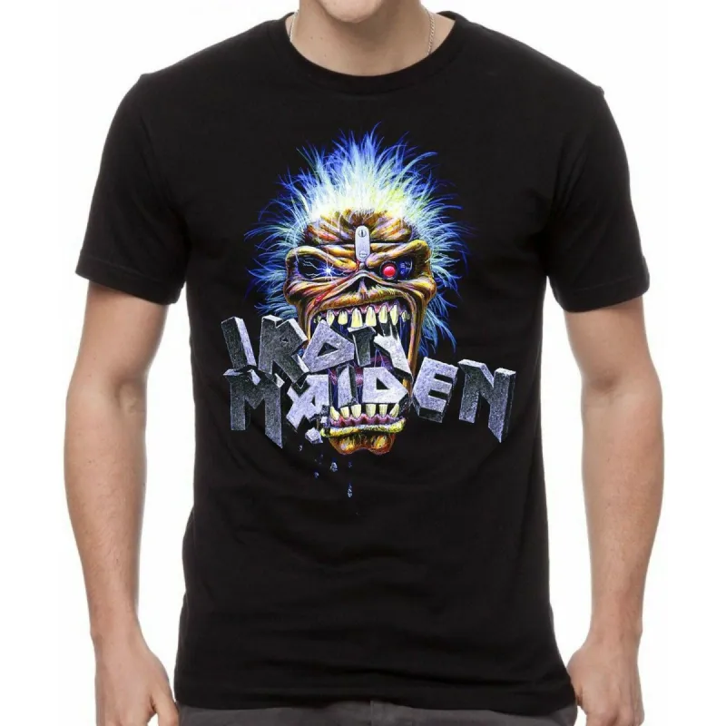 Iron Maiden - Eddie Crunch Mens T Shirt sold by Old Glory
