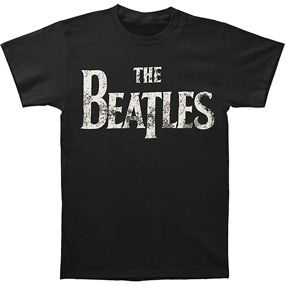 The Beatles - Distressed Logo Mens T Shirt sold by Old Glory