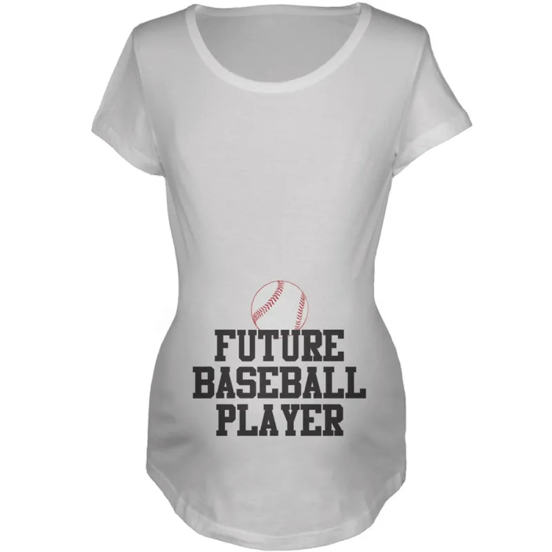 Future Baseball Player Maternity Shirt sold by Old Glory