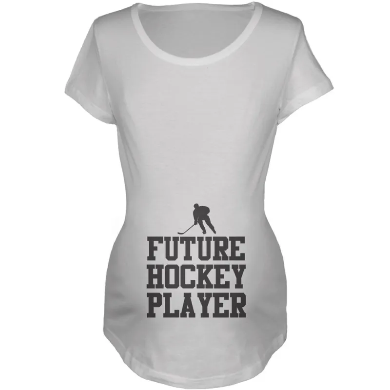 Future Hockey Player Maternity Shirt sold by Old Glory