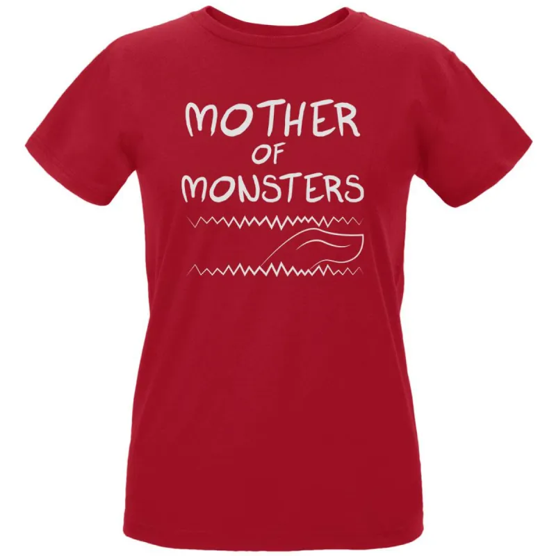 Mother's Day Mother Of Monsters Womens Organic T Shirt sold by Old Glory