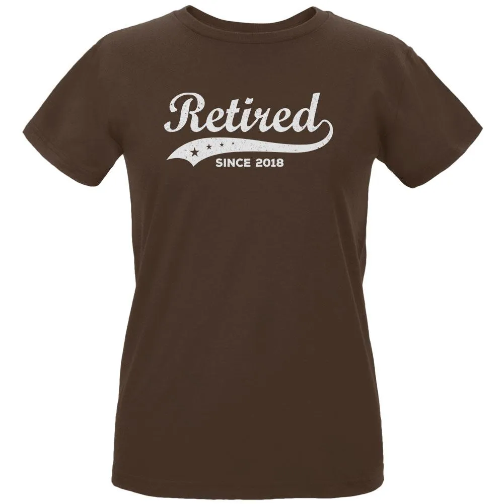 Retired Swoosh Stars Year 2018 Womens Organic T Shirt sold by Old Glory