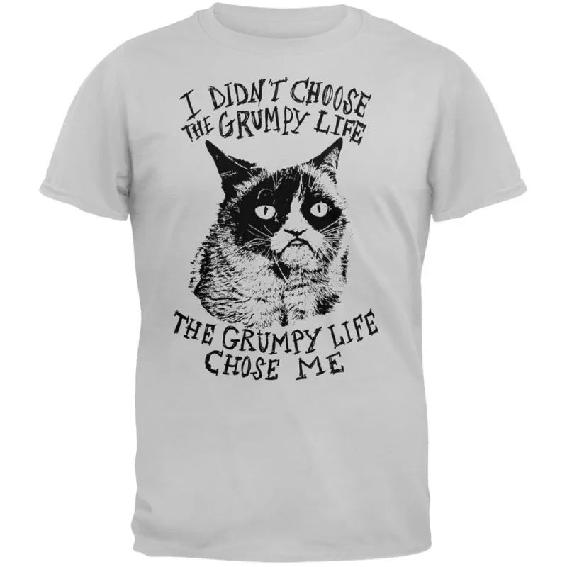 Grumpy Cat "I Didn't Choose the Grumpy Life" T-Shirt sold by Old Glory