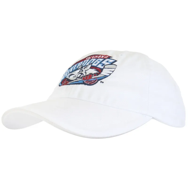 Richmond Riverdogs - Logo Baseball Cap - White sold by Old Glory
