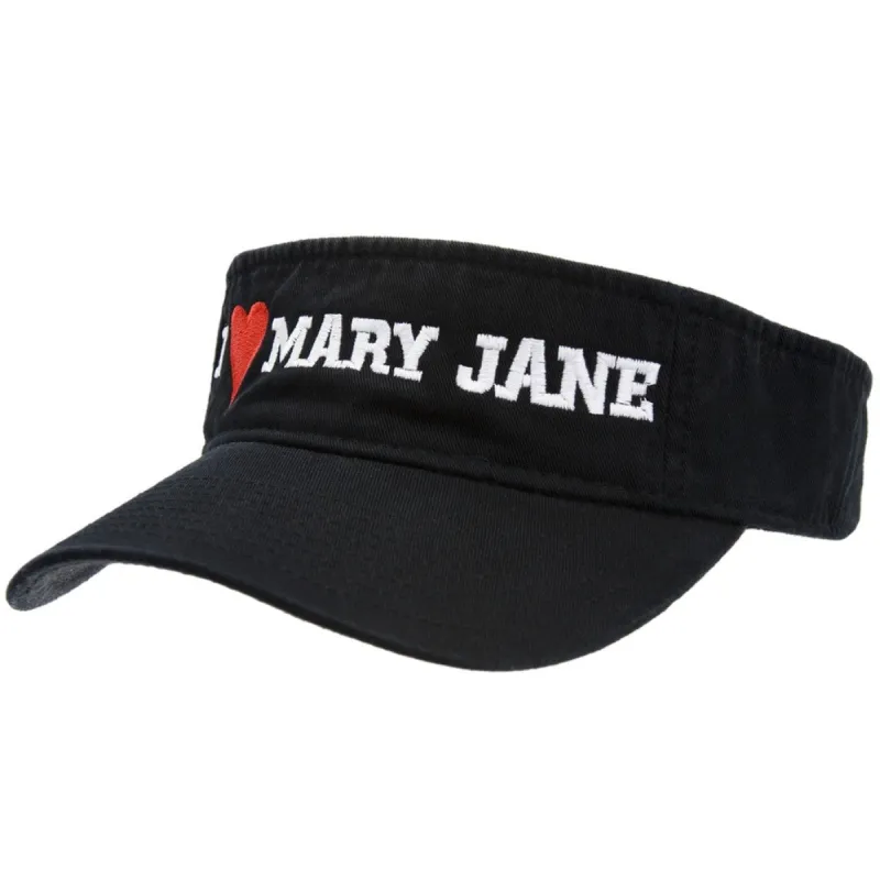 I Love Mary Jane Visor sold by Old Glory