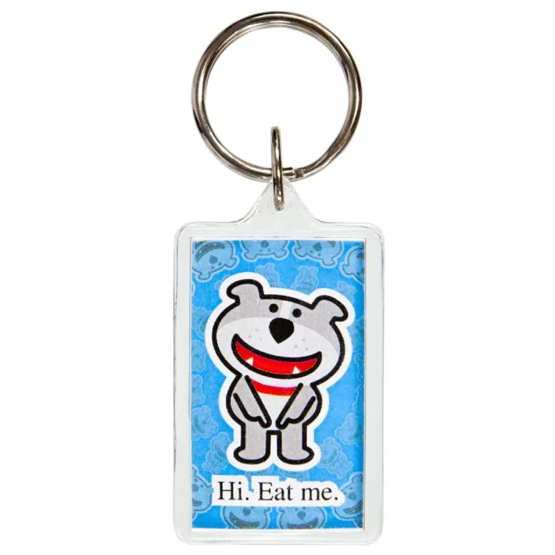 Dog Of Glee - Eat Me Keychain sold by Old Glory