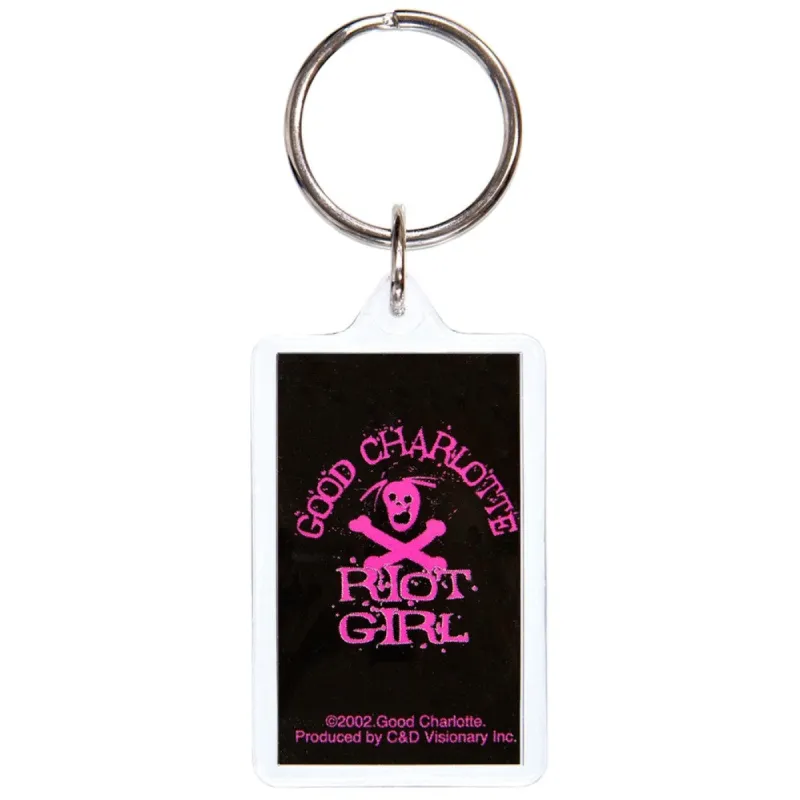 Good Charlotte - Riot Girl Keychain sold by Old Glory