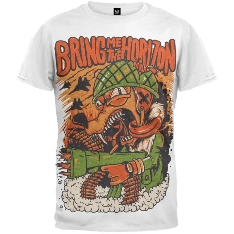 Bring Me The Horizon Army Dog Soft Mens T Shirt sold by Old Glory