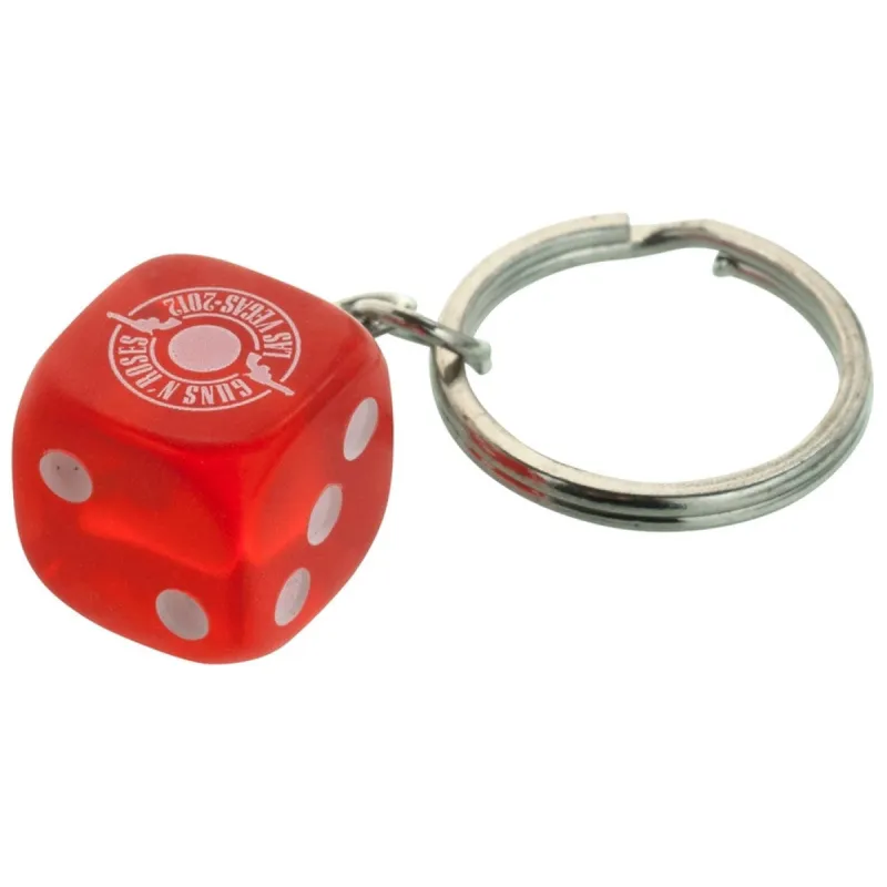 Guns N' Roses - Las Vegas Casino Die Keychain sold by Old Glory