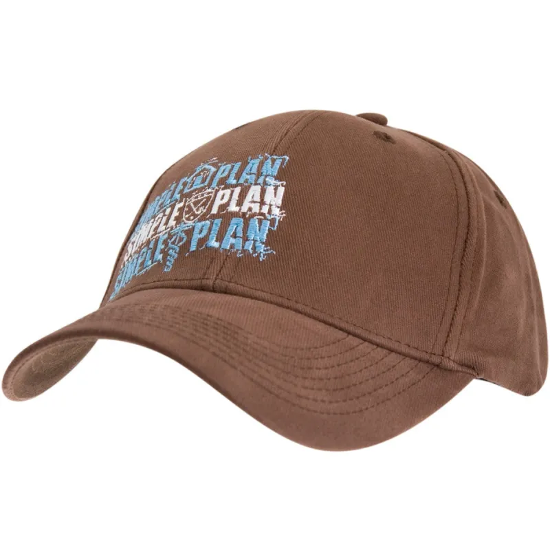 Simple Plan - 3 Crest Logo Flex-Fit Baseball Cap sold by Old Glory
