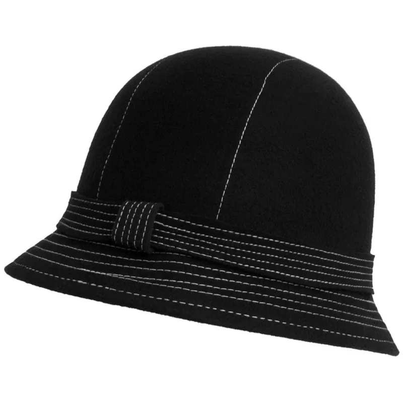 Peter Grimm - Village Ladies Wool Hat in Black sold by Old Glory