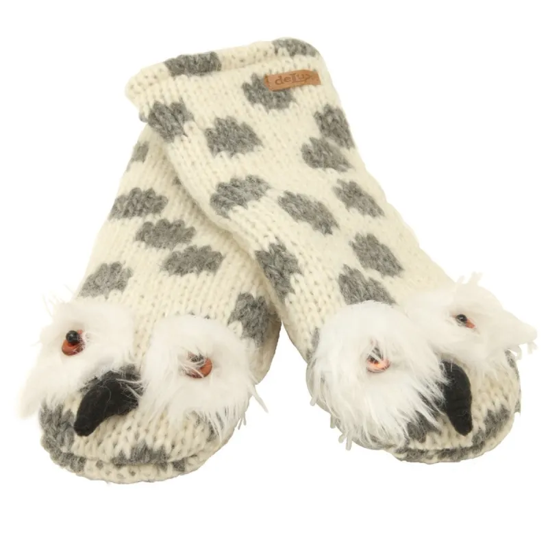 Olly The Owl Knit Mittens sold by Old Glory