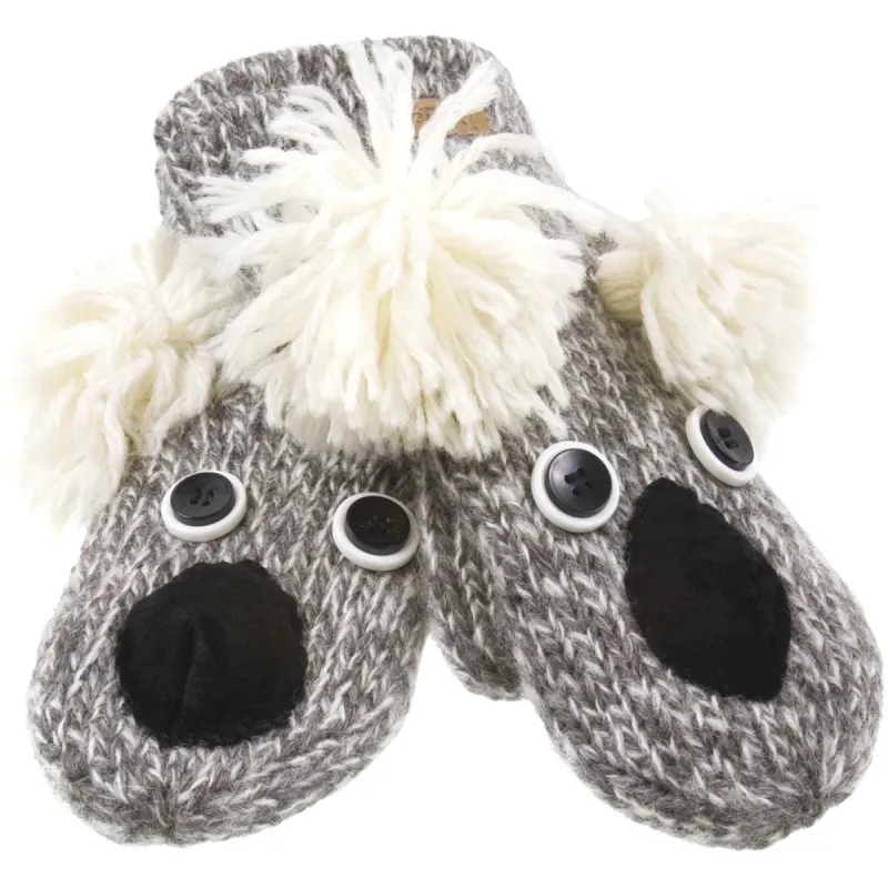 Kirby The Koala Knit Mittens sold by Old Glory