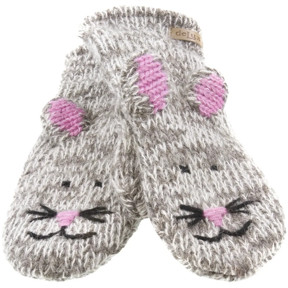 Mimi The Mousey Knit Mittens sold by Old Glory