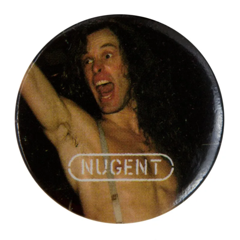 Ted Nugent - Logo - Button sold by Old Glory