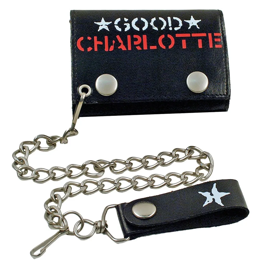 Good Charlotte - Stencil Logo Wallet sold by Old Glory