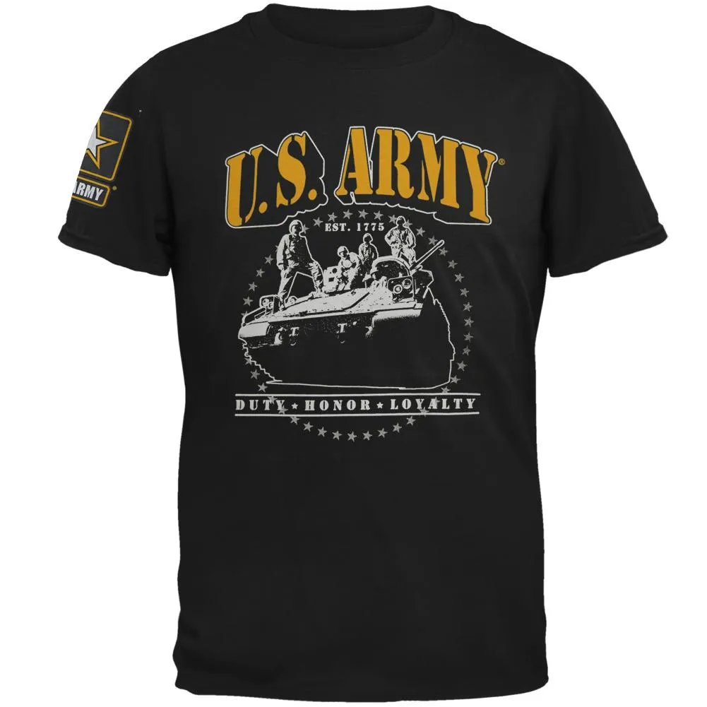 US Army Duty Honor Loyalty Mens T Shirt sold by Old Glory