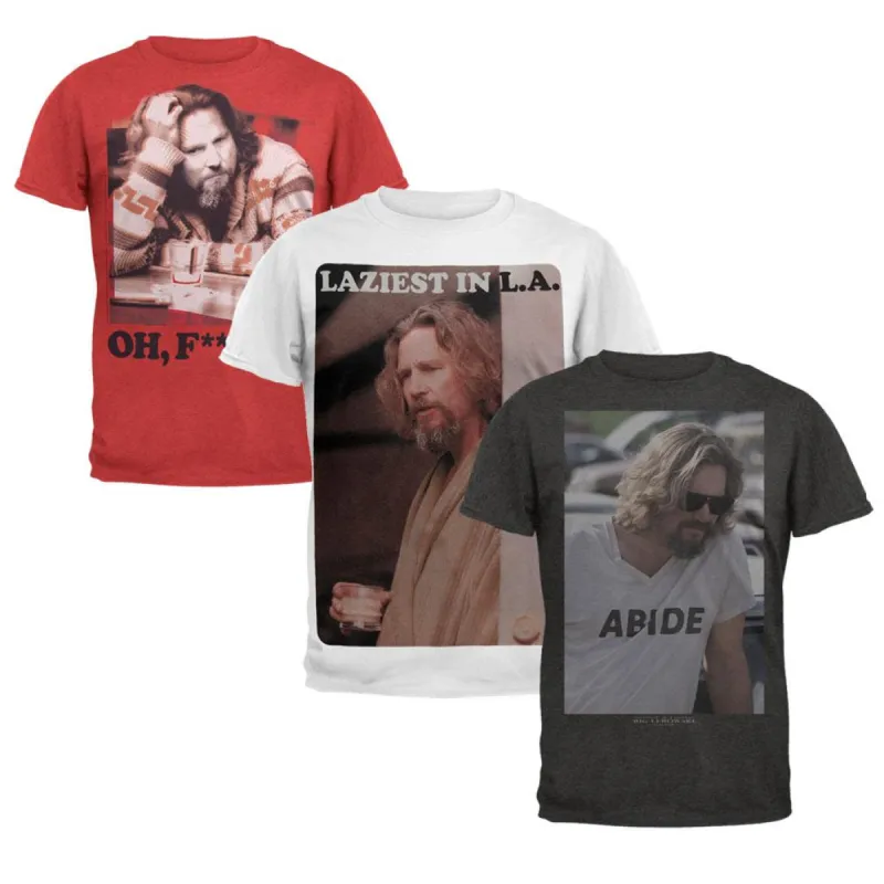 The Big Lebowski - The Dudes Picks 3 Piece T-Shirt Combo sold by Old Glory