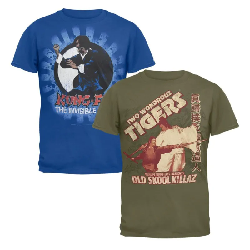 Classic Martial Arts - Series One 2 Piece T-Shirt Collector's Combo sold by Old Glory