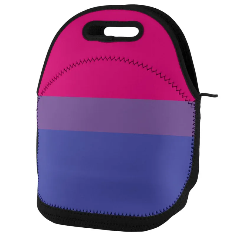 LGBT Bisexual Pride Flag Lunch Tote Bag sold by Old Glory