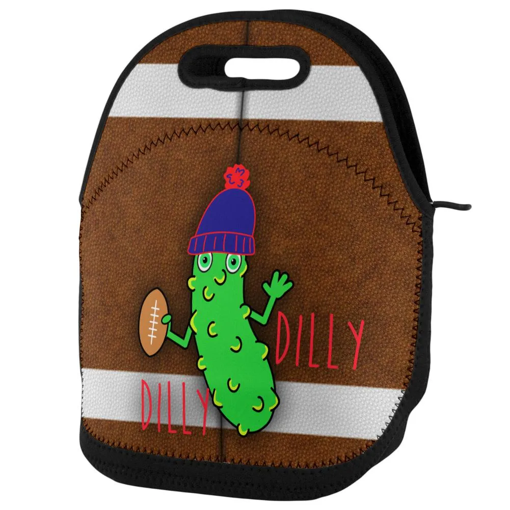 Vegetable Pickle Dilly Dilly Football Lunch Tote Bag sold by Old Glory