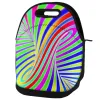 Rainbow Trippy Swirl Lunch Tote Bag sold by Old Glory