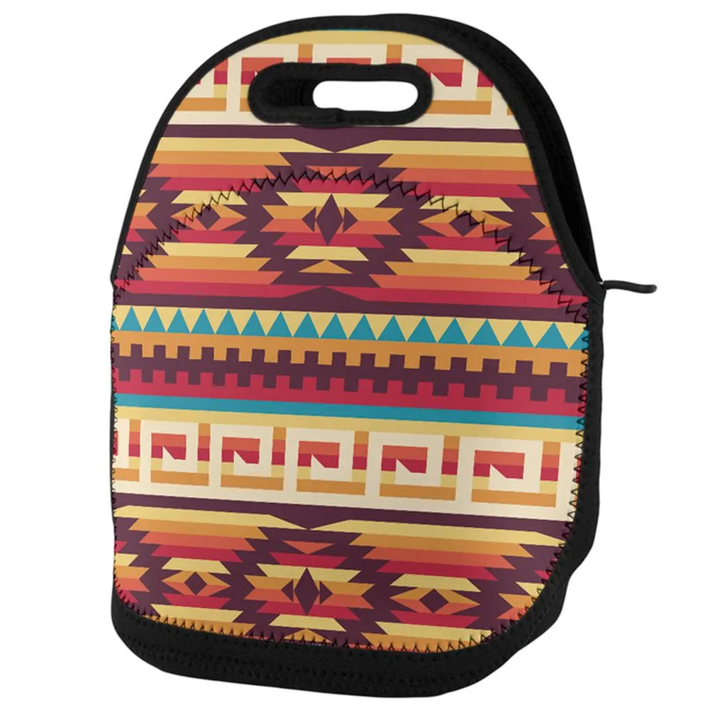 Native American Pattern Lunch Tote Bag sold by Old Glory