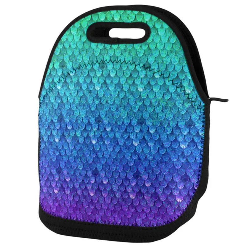 Mermaid Scales Lunch Tote Bag sold by Old Glory