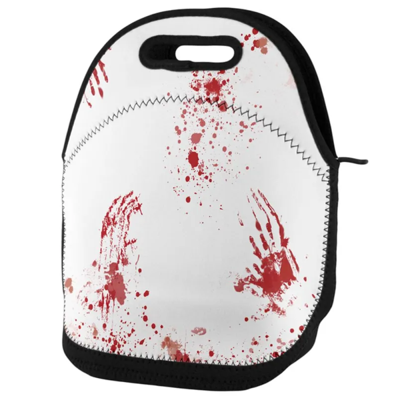 Halloween Blood Splatter Lunch Tote Bag sold by Old Glory