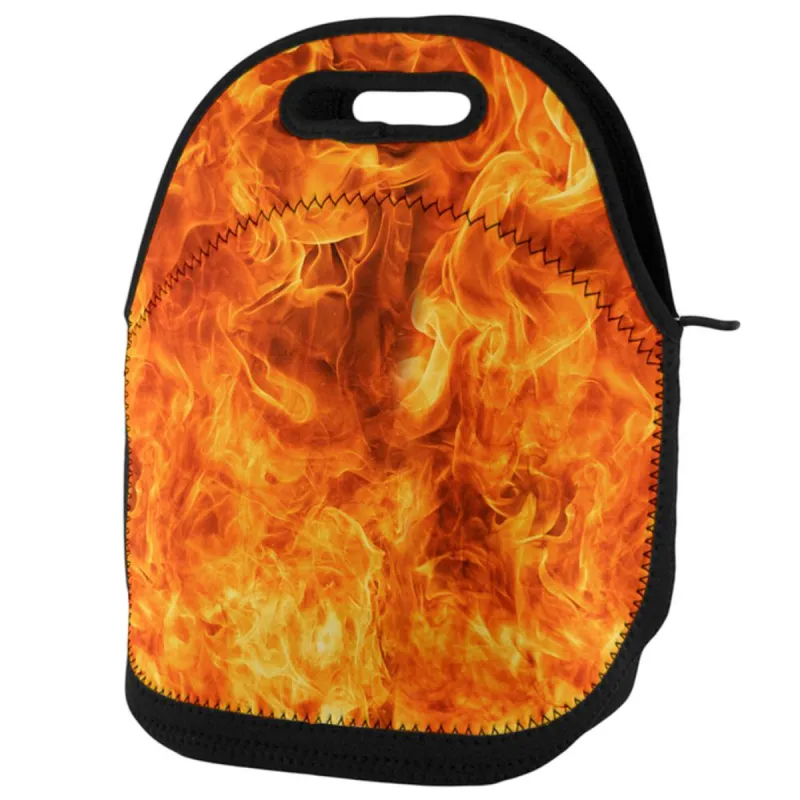 Flames Lunch Tote Bag sold by Old Glory