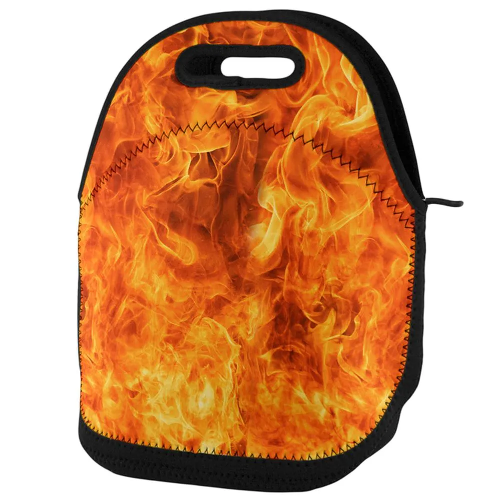 Flames Lunch Tote Bag sold by Old Glory