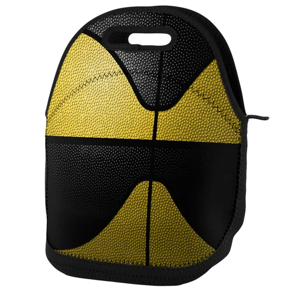 Championship Basketball Yellow & Black Lunch Tote Bag sold by Old Glory
